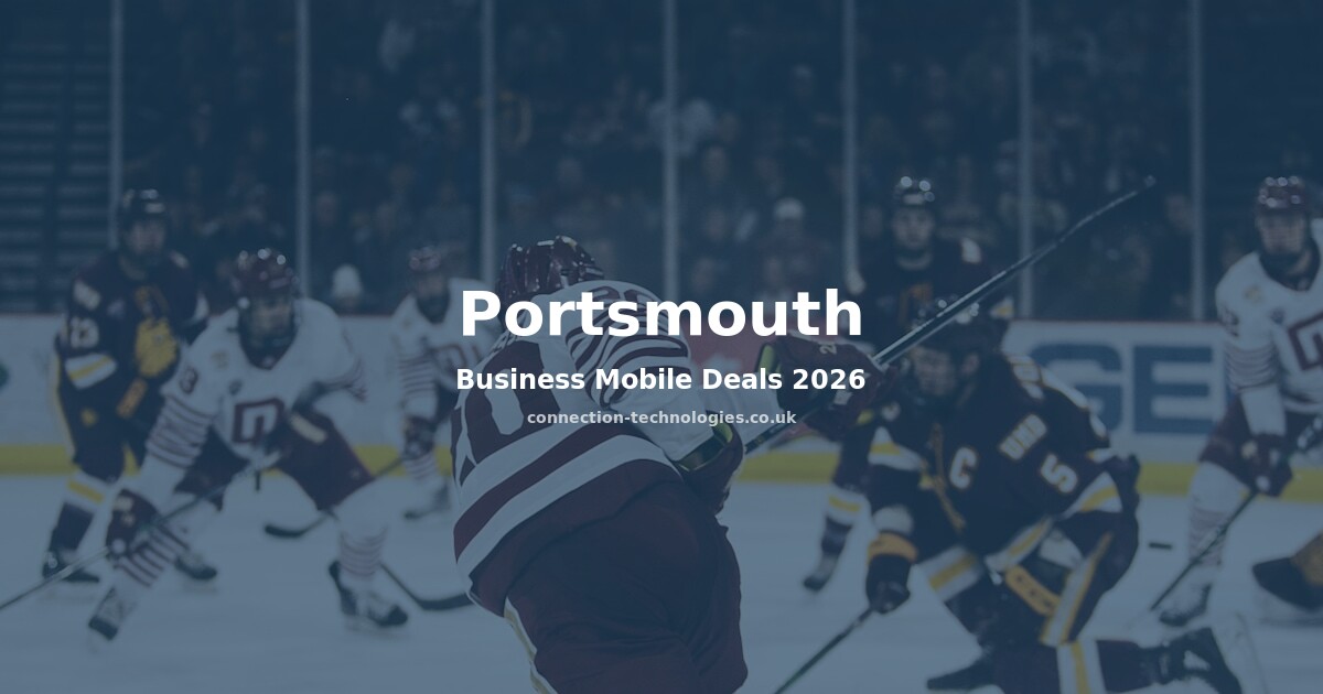 Business mobile deals in Portsmouth, Gosport, Lee-on-the-Solent and the Solent region