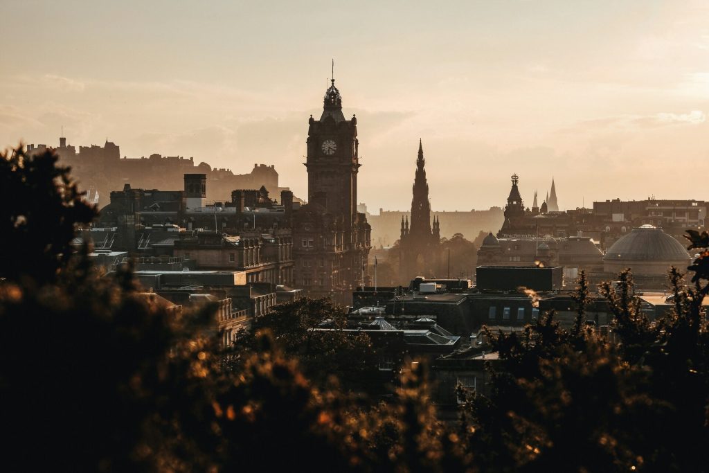 Edinburgh skyline — IT support in Edinburgh
