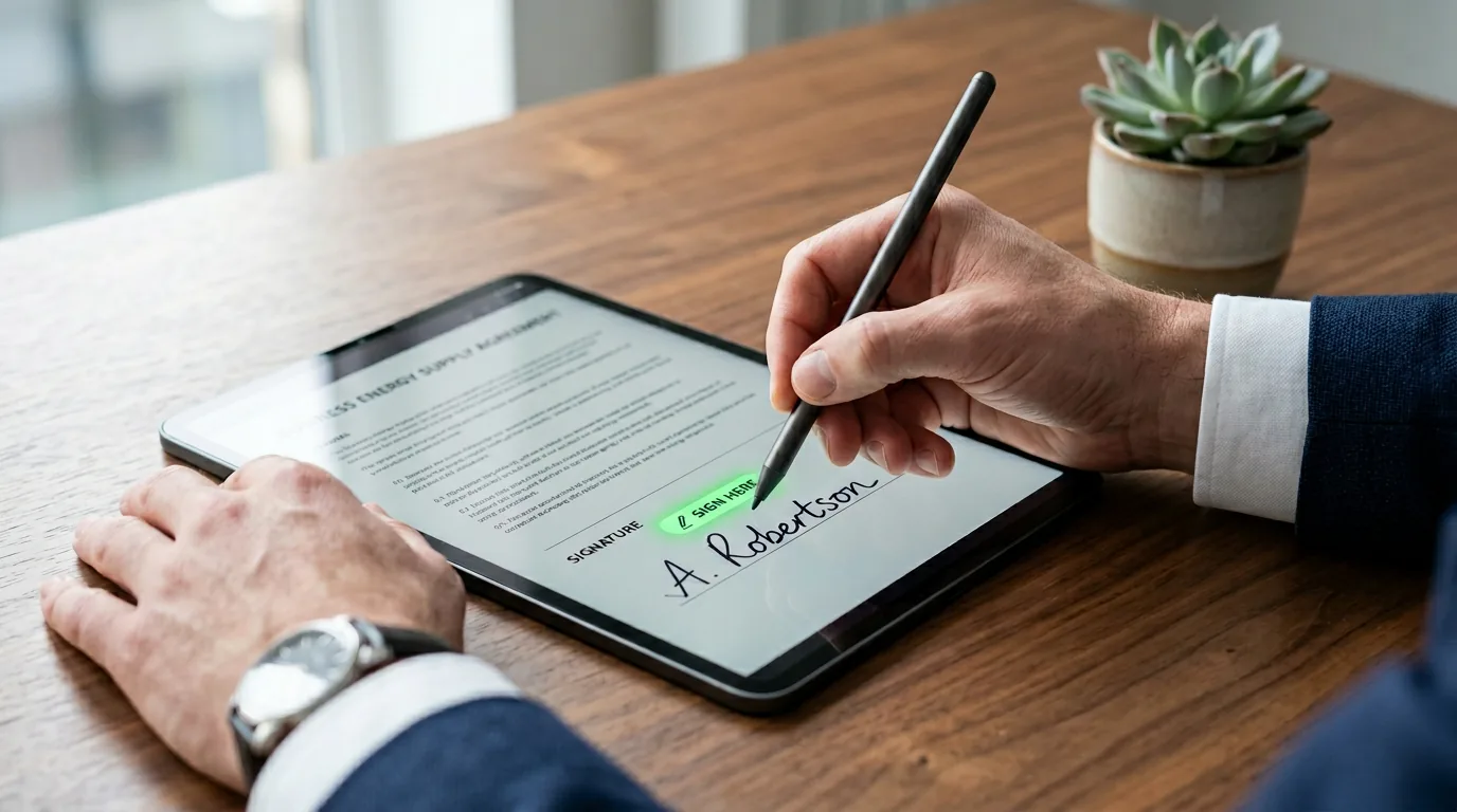 UK business energy tariff comparison chart 2026