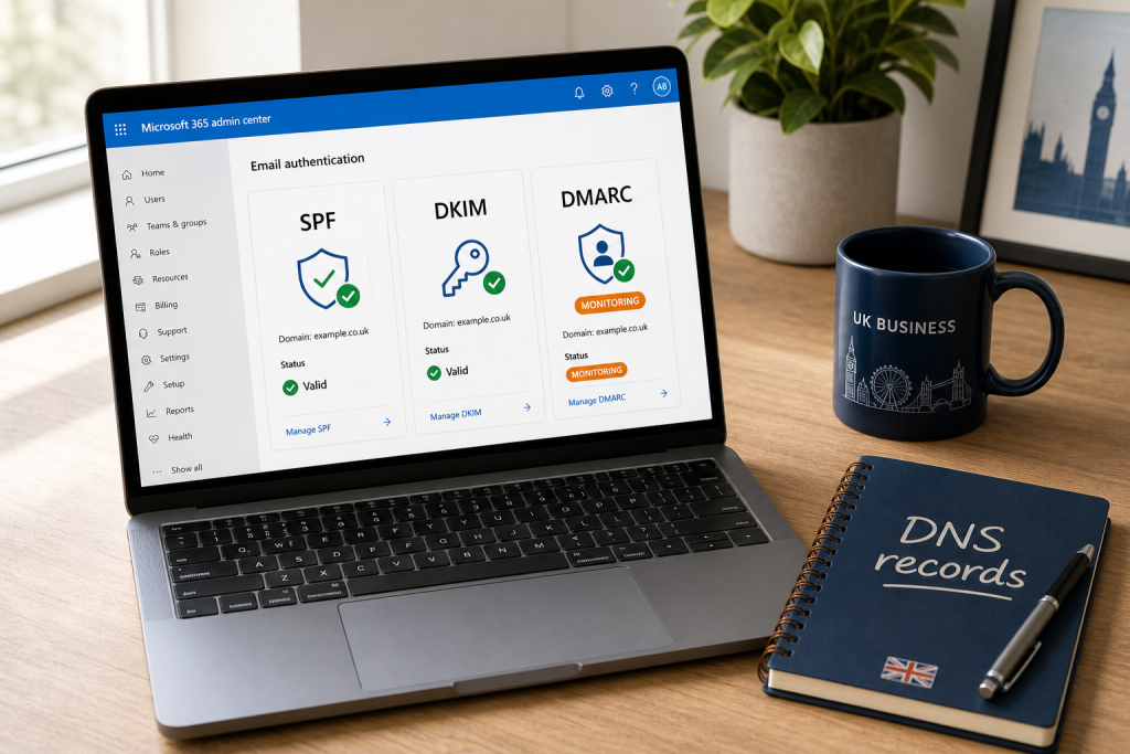 SPF, DKIM and DMARC for Microsoft 365