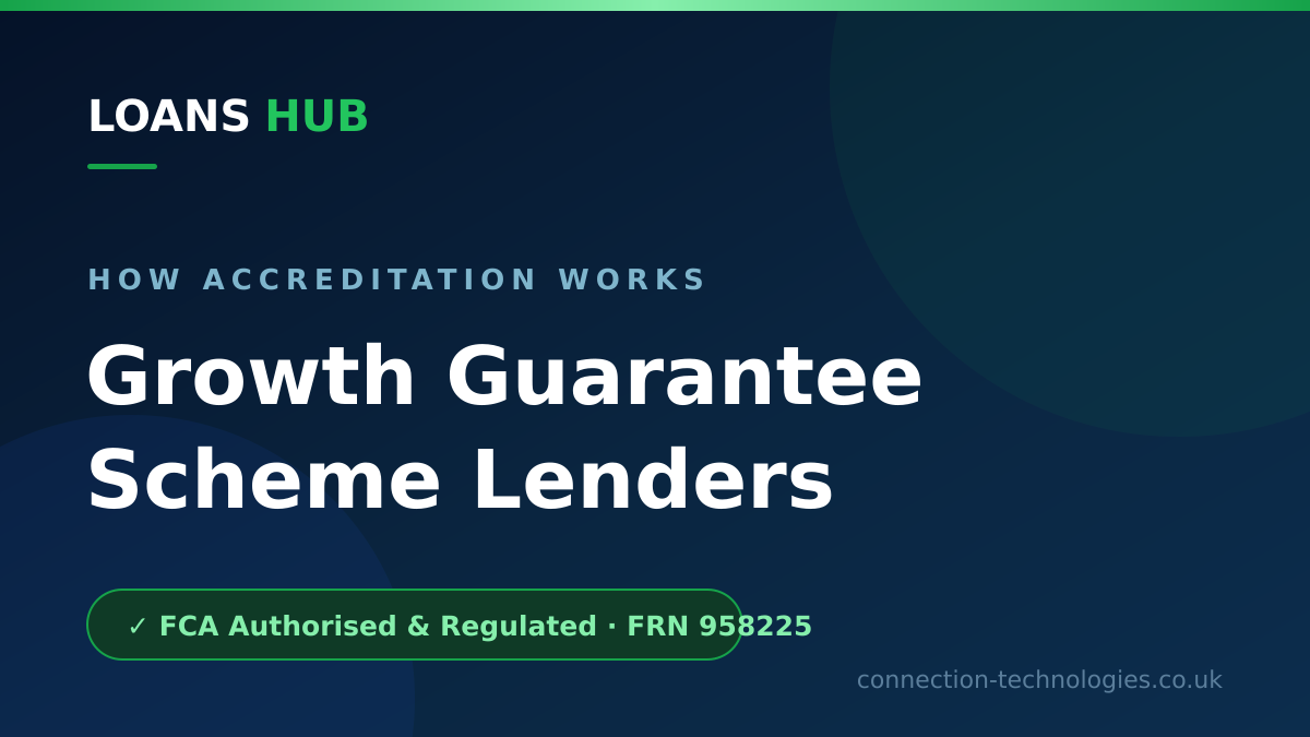 How Growth Guarantee Scheme lender accreditation works in the UK