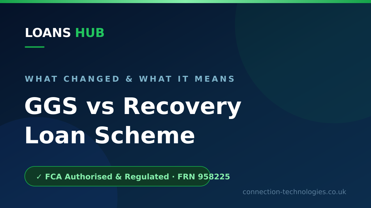 Comparison of the Growth Guarantee Scheme and the Recovery Loan Scheme