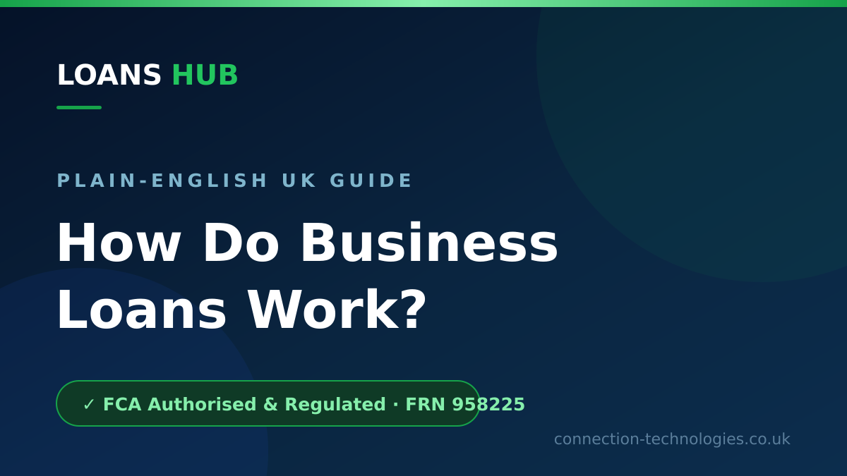 How Do Business Loans Work? A Plain-English UK Guide — Loans Hub guide