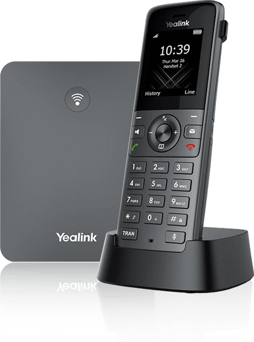 Yealink W73P DECT cordless bundle: W70B base station and W73H handset